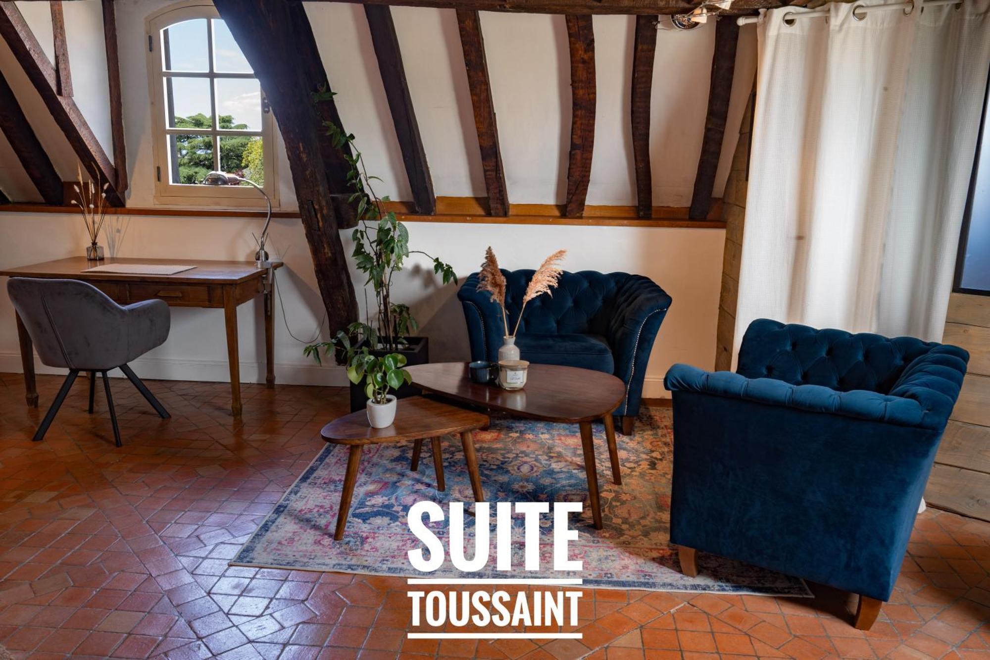 אנז'ה Suite Toussaint - Calme & Authentique מראה חיצוני תמונה